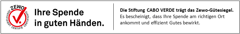 Zewo-Gütesiegel mit Infobox