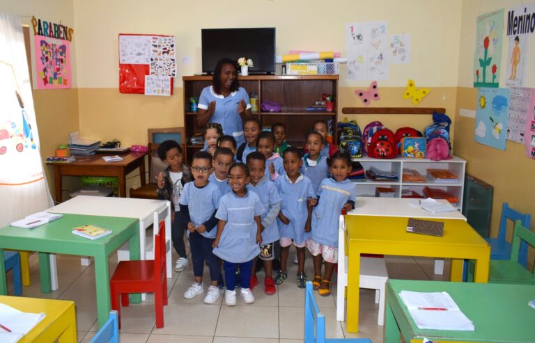 Im OMCV-Kindergarten A Borboleta gibt es zwei Gruppen.